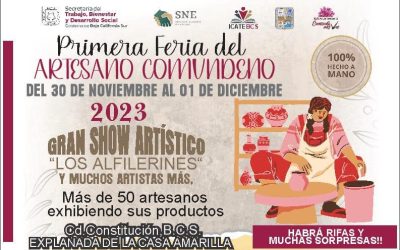 Primera feria del Artesano Comundeno