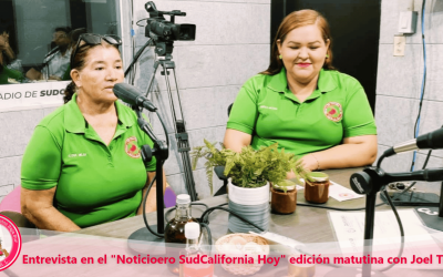 Entrevista en el Noticiero SudCalifornia